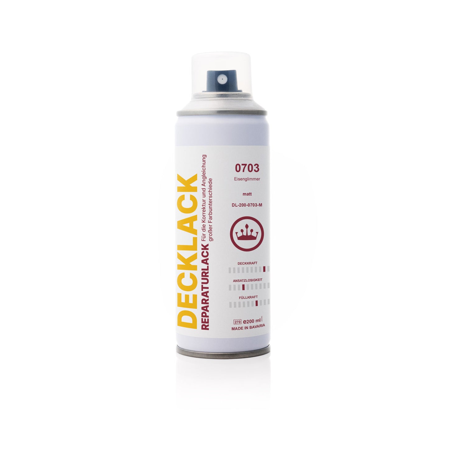 ARTUS Lackdose 200ml, Decklack 0703 Eisenglimmer matt