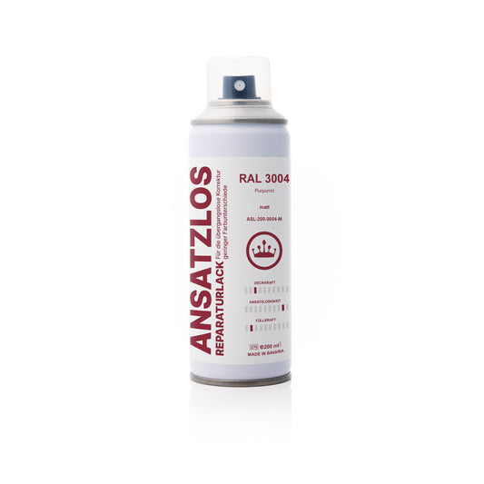 Lata de pintura ARTUS 200 ml, acabado RAL 3004 rojo púrpura mate