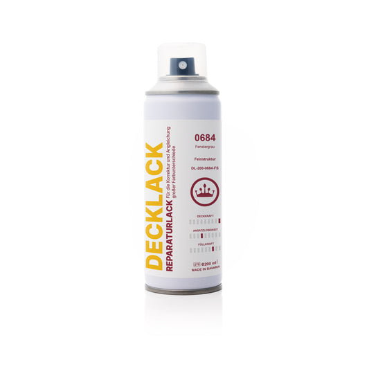 Lata de pintura ARTUS de 200 ml, acabado 0684 gris ventana, estructura fina